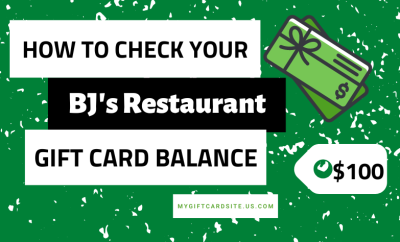 How To Check Your BJ’s Restaurant Gift Card Balance