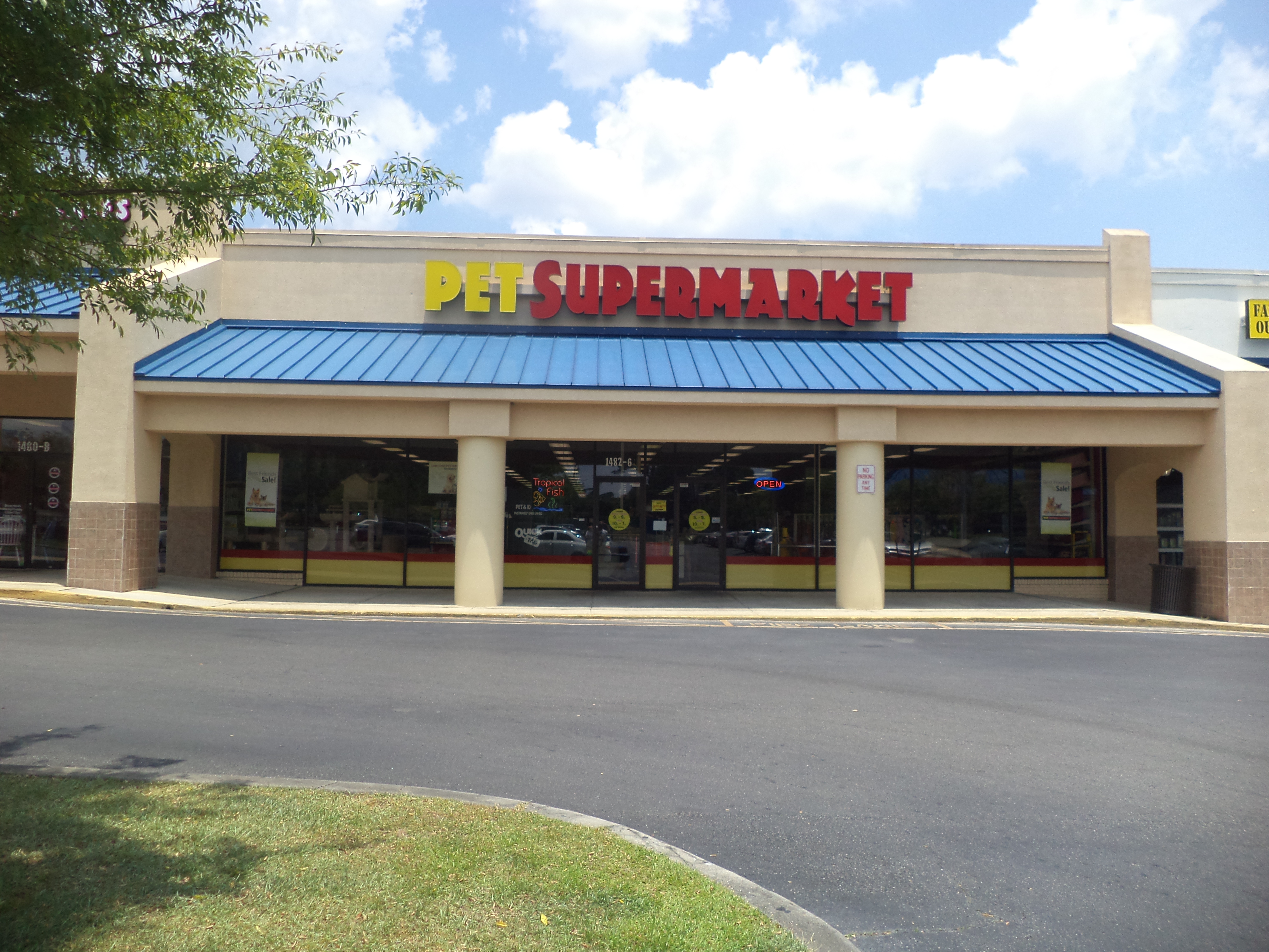 pet supermarket locations near me