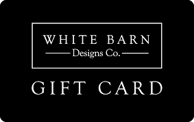 CHECK White Barn GIFT CARD BALANCE