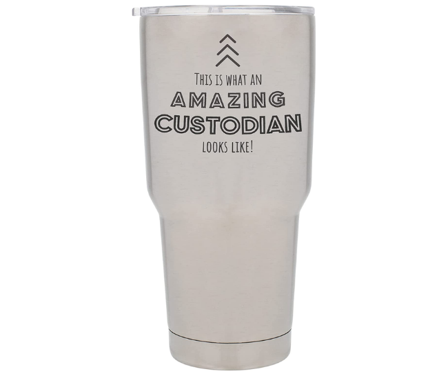 Tumbler gift ideas for custodians