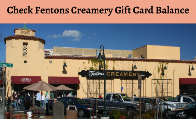 How to Check Fenton's Creamery Gift Card Balance