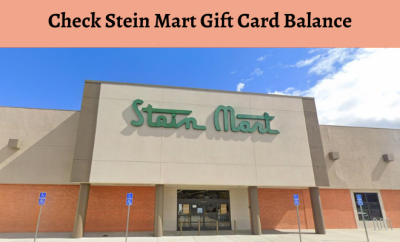 How to Check Stein Mart Gift Card Balance