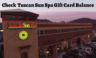 How to Check Tuscan Sun Spa Gift Card Balance