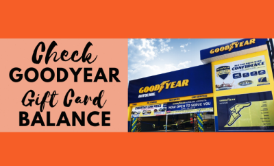 How to Check Goodyear Gift Card Balance