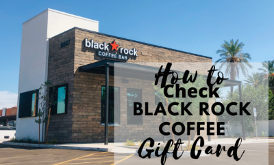 How to Check Black Rock Coffee Bar Gift Card Balance