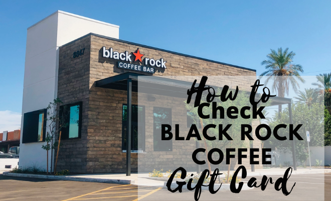 Black Rock In-Store Gift Card  Coffee Gift Card –  Public Store