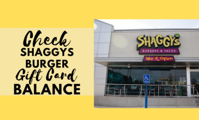 How to Check Shaggy’s Burger Gift Card Balance