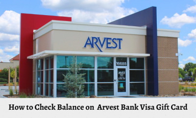 How to Check Arvest Bank Visa Gift Card Balance