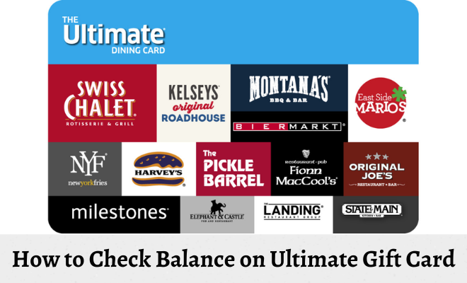 Check balance - Ultimate Gift Cards