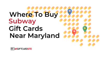 Where To Buy Subway Gift Cards Near Maryland