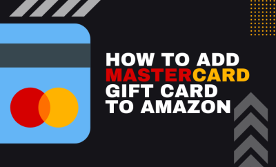 How To Add Mastercard Gift Card To Amazon