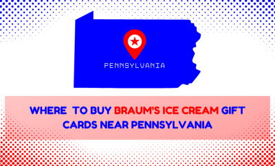 Where To Buy Braum’s Ice Cream & Dairy Stores Gift Cards Near Pennsylvania