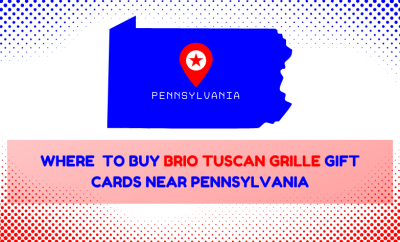 Where To Buy Brio Tuscan Grille Gift Cards Near Pennsylvania