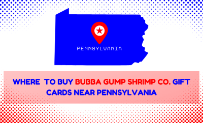 Where To Buy Bubba Gump Shrimp Co. Gift Cards Near Pennsylvania