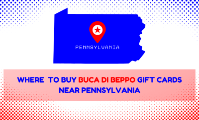 Where To Buy Buca di Beppo Gift Cards Near Pennsylvania
