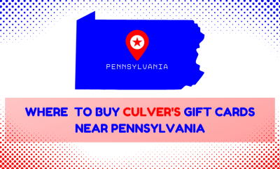 Where To Buy Culver’s Gift Cards Near Pennsylvania