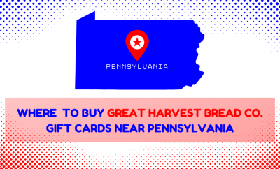 Where To Buy Great Harvest Bread Co. Gift Cards Near Pennsylvania
