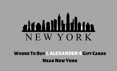 Where To Buy J. Alexander's Gift Cards Near New York