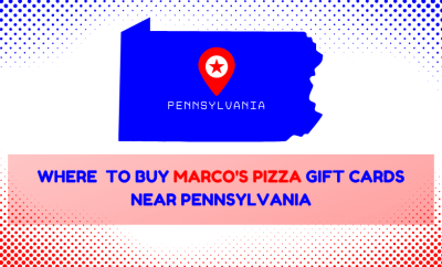 Where To Buy Marco’s Pizza Gift Cards Near Pennsylvania