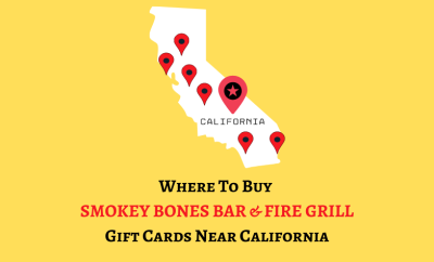 Where To Buy Smokey Bones Bar & Fire Grill Gift Cards Near California