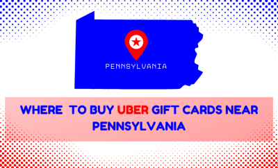 Where To Buy Uber Gift Cards Near Pennsylvania