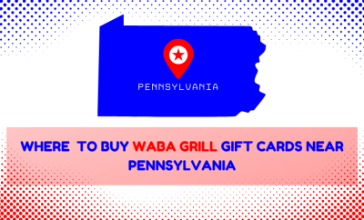 Where To Buy WaBa Grill Gift Cards Near Pennsylvania