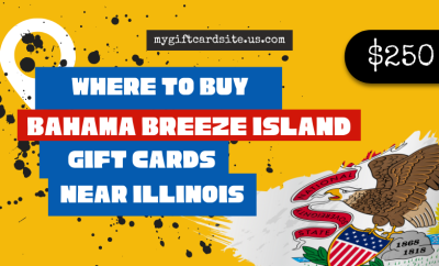 where to buy Bahama Breeze Island gift cards near Illinois