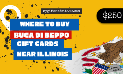 where to buy Buca di Beppo gift cards near Illinois