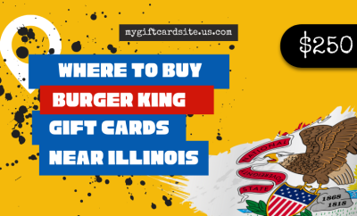 where to buy Burger King gift cards near Illinois