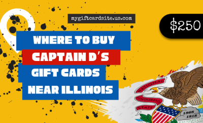 where to buy Captain D’s gift cards near Illinois
