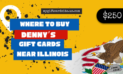 where to buy Denny’s gift cards near Illinois