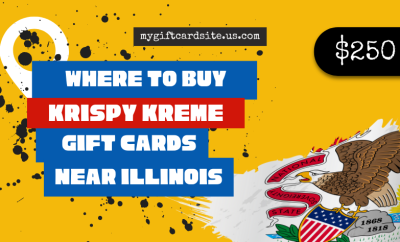where to buy Krispy Kreme gift cards near Illinois