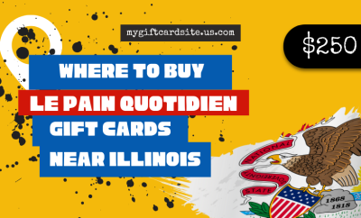 where to buy Le Pain Quotidien gift cards near Illinois