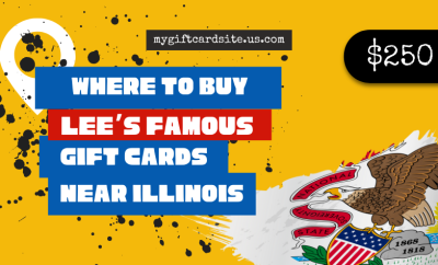 where to buy Lee’s Famous gift cards near Illinois