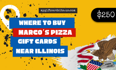 where to buy Marco’s Pizza gift cards near Illinois