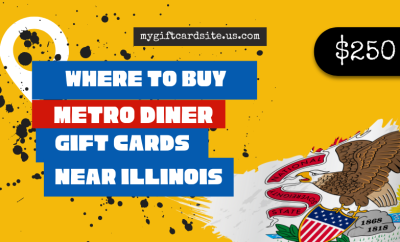 where to buy Metro Diner gift cards near Illinois
