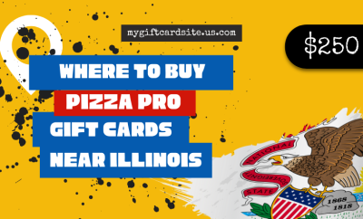where to buy Pizza Pro gift cards near Illinois