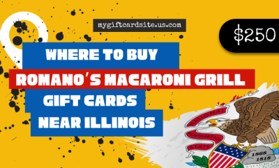 where to buy Romano’s Macaroni Grill gift cards near Illinois