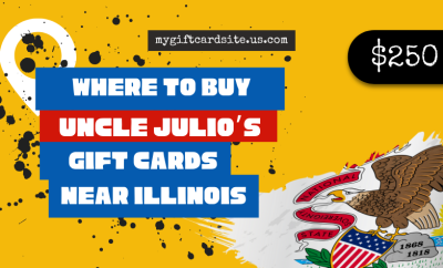 where to buy Uncle Julio’s gift cards near Illinois
