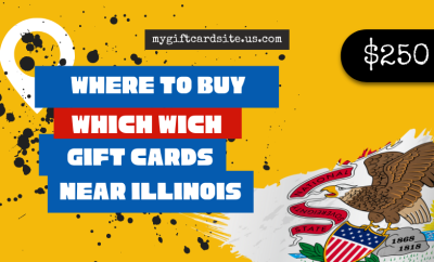 where to buy Which Wich gift cards near Illinois
