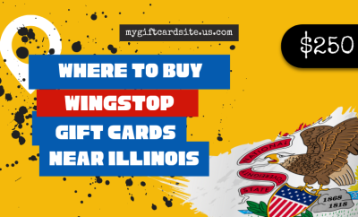 where to buy Wingstop gift cards near Illinois