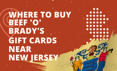 Where To Buy Beef 'O' Brady's Gift Cards Near New Jersey