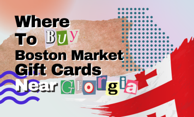 Where To Buy Boston Market Gift Cards Near Georgia