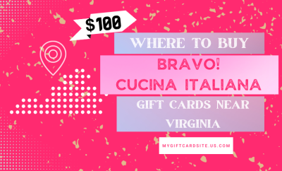 Where To Buy Bravo! Cucina Italiana Gift Cards Near Virginia
