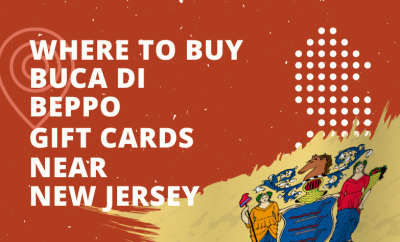 Where To Buy Buca di Beppo Gift Cards Near New Jersey