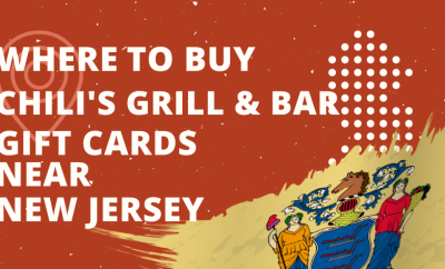 Where To Buy Chili's Grill & Bar Gift Cards Near New Jersey