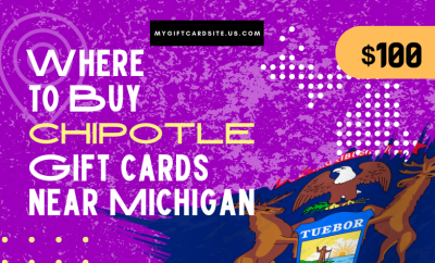 Where To Buy Chipotle Mexican Grill Gift Cards Near Michigan