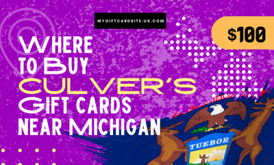 Where To Buy Culver’s Gift Cards Near Michigan