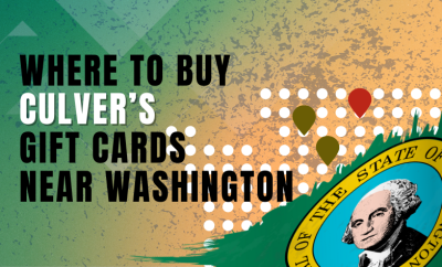 Where To Buy Culver’s Gift Cards Near Washington