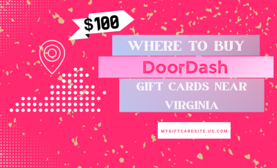 Where To Buy DoorDash Gift Cards Near Virginia